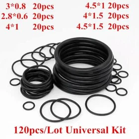 70pcs/lot Universal Lighter Spare Set Rubber Seal O Ring Gas Gasket Repair Parts