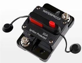Waterproof Car Circuit Breaker Fuse Reset 30-300 Amp 12V-48V DC Car Boat Auto US