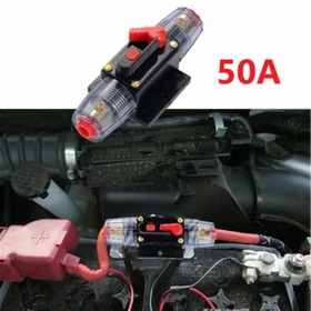 Universal Breaker Inline 20-300A Circuit Stereo AMP Fuse For Car Audio RV Marine
