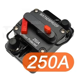 30A-300A Circuit Breaker 12V Trolling Manual Reset Power Protect for Audio Fuse