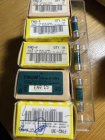 ONE FNQ-X Cooper TRON Time Delay Fuse. See description for available AMPS.