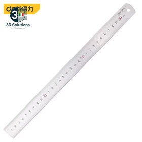 Deli 1pc 15/20/30/50cm Multi-Standard Stainless Steel Measuring Ruler Lavor