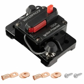 30A-300A Amp Circuit Breaker Audio Fuse 12V-48V DC Car Boat Manual Reset Switch