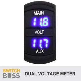 All ROCKER SWITCH Size DUAL USB VOLT Type-C Accessories 12v Panel Mount Display