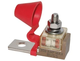 Bay Marine &ndash; Marine Rated Battery Fuse and MRBF Single Fuse Holder Kit &ndash; 30-300A