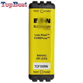 New Cube Fuse for Bussmann TCF80RN TCF100RN Low-Peak Fuse 100 Amp 600Vac 300Vdc