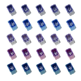 EDS Micro Fuses FMM Cartridge Type cars SUVs Trucks 15, 20, 25, 30, 40 Amp