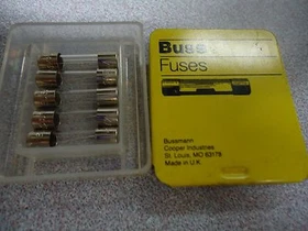 Bussmann Fuses GMA- 1A, 2A, 4A, 15A