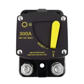 DC12-48V 50-300 Amp Circuit Breaker for Car Marine Tractor Audio Amp Protection.