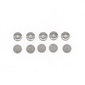 Dental Orthodontic Metal Ceramic Cleat Lingual Button Hinges Traction Hook Turbo