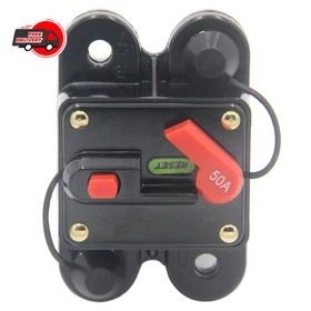 ZOOKOTO 50Amp Circuit Breaker, Trolling Motor Auto Car Marine Boat Bike Stereo
