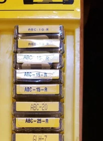 Bussmann MIN. FUSE Type  ABC (Choose current rating and QTY)