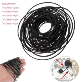 Universal Mix Cassette Tape Machine Belts  square Rubber Belt for DVD Drive ﻿