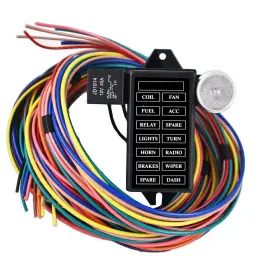 313108719751 WIRE Circuit Fuse Harness Peplacement Muscle Car