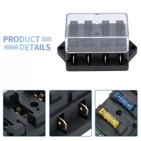 TJ609-10 TJ60910 Circuit Standard Ato Car Blade Fuse Box Boat #3