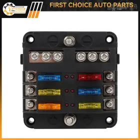 1ST167106CHOICE 1STCHOICE-AUTOPARTS Blade Fuse Box Block Led