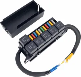 KYE684 ACERIDE Fuse Relay Box Pin Slot Block Panel Kit