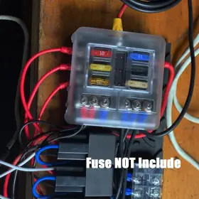AM-FB01-06 AMPPER Fuse Box Negative Bus Atc Ato Block Led #2