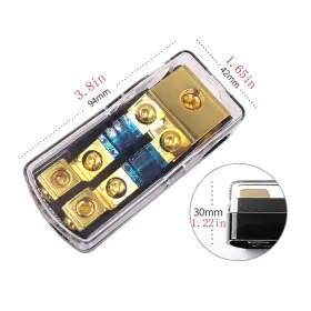 ANCHI60AMP ANCHI Mini Anl Fuse Holder Hifi Auto Distribution #2
