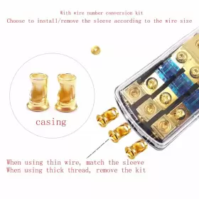 791751098988 ANCHI Mini Anl Fuse Holder Hifi Auto Block Su #3