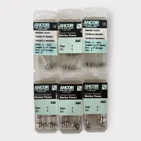 601040 ANCOR Marine Agc Glass Fuses