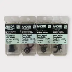 607010 ANCOR Panel Mount Fuse Holder Agc Mdl