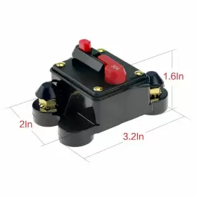 663751621384 ANJOSHI Circuit Breaker Manual Solar Fuse Holde #3