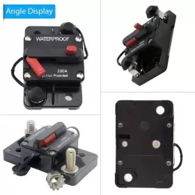751433890729 ANJOSHI Circuit Breaker Manual Waterproof Inline #2