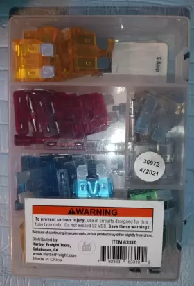 63310 ATC House Standard Blade Fuse Ato Box #2