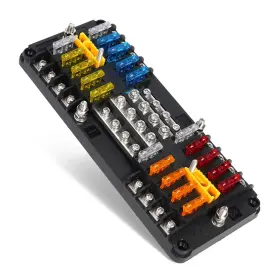 705353835070 AUMZONG Blade Fuse Block Cover Car Buses Tankers