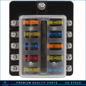 AUP16711101CP AUP Blade Fuse Box Block Holder Led Indicator