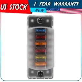 ADP16710301S AUTODAYPLUS Blade Fuse Holder Box Block Car Boat