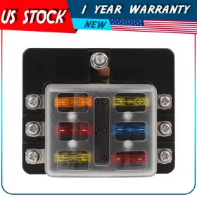 ADP16710501S AUTODAYPLUS Blade Fuse Holder Box Block Car Boat