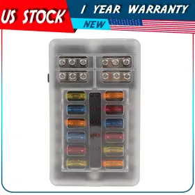 ADP16711301S AUTODAYPLUS Blade Fuse Holder Box Block Led Auto