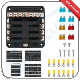 AUP16708401PPS AUTODAYPLUS Circuits Blade Fuse Box Led Holder