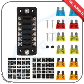 AUP16710401PPS AUTODAYPLUS Blade Fuse Box Holder Block Boat