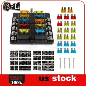 AP16711101L AUTOPARTS-LEADER Blade Fuse Holder Box Block Led
