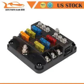 AP167106A1C18 BOX Atc Ato Blade Fuse Block Holder Negative