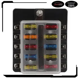 ADD16709977R AUTOUTDOOR Car Marine Blade Fuse Box Holder Led