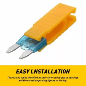 QCBXS-220PCS AUXITO Car Blade Fuse Auto Atc Ato Atm Kit #3