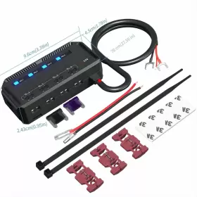 747301742924 BAMBOOS GROCERY LOKII Fuse Block Relay Box Kit #3