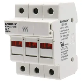 RT18-32 BAOMAIN Pole Cylindrical Fuse Holder Vac Awg Amp