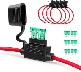 Belomi-number BELOMI Inline Fuse Holder Awg Gauge Copper Wire