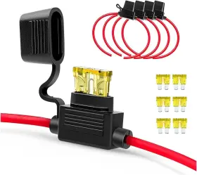 Belomi-number BELOMI Inline Fuse Holder Awg Gauge Copper Wire