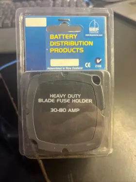 702-HDBFH BEP Blade Fuse Holder Single Box