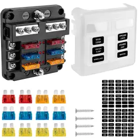 BFB-6WAY BETYBEDY Fuse Block Marine Box Led Indicator