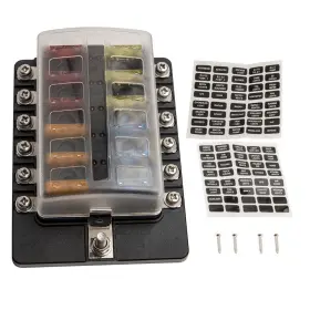 3XEVSP BFO Blade Fuse Box Holder Power Block Light Indicator