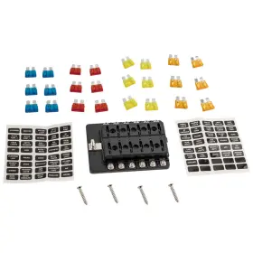 7L5YZE BFO Blade Fuse Box Holder Power Block Car Auto Marine