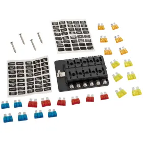 I0Z8VC BFO Blade Fuse Box Holder Power Block Light Indicator