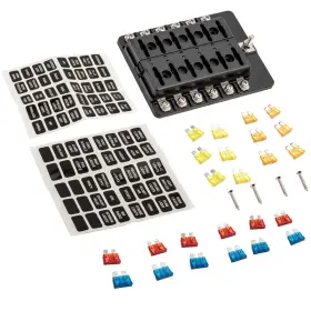 S53VZ0 BFO Blade Fuse Box Block Holder Led Car Boat Power
